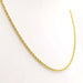 Collier Collier en or jaune 18 carats 58 Facettes