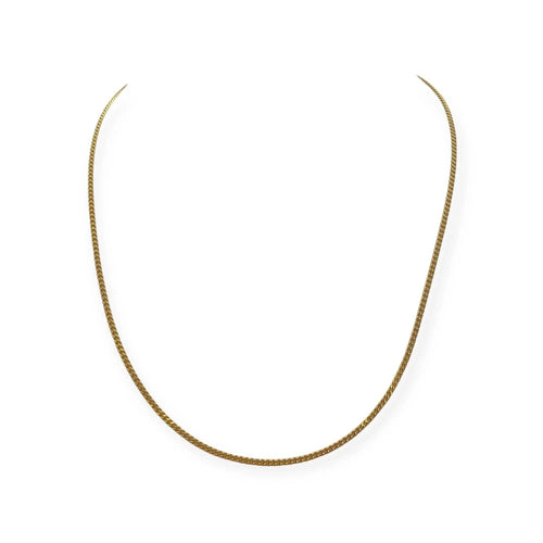 Collier Chaîne maille gourmette 52cm en or jaune 750 58 Facettes 330088268