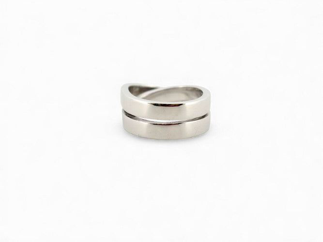 Bague 53 bague CARTIER nouvelle vague en or blanc 18k 15.7gr t53 58 Facettes 271829