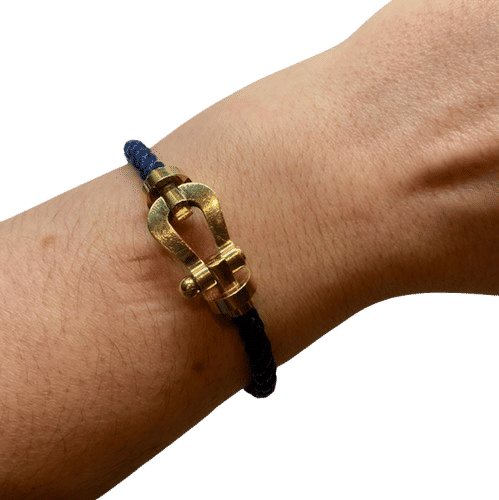 Bracelet BRACELET FRED FORCE 10 GRAND MODELE OR JAUNE 18K (T.16) 58 Facettes