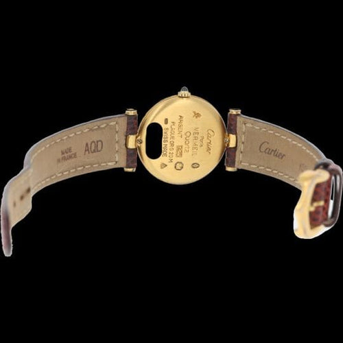 Montre Cartier Montre Must De Cartier Vermeil 58 Facettes MT44968