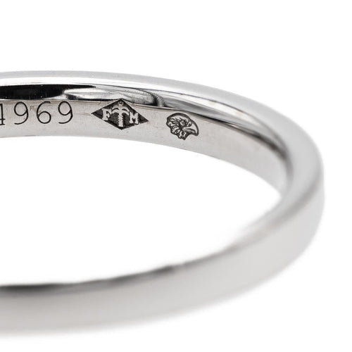 Bague 50 Mauboussin Bague Demi alliance Lovissime aussi Or blanc Diamant 58 Facettes 1155593CN