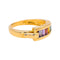 Bague 52 Guy Laroche Bague  Or jaune Améthyste, Citrine, Topaze 58 Facettes 4804965CN