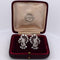 Boucles d'oreilles Boucles d'oreilles en platine et or jaune avec diamants 58 Facettes