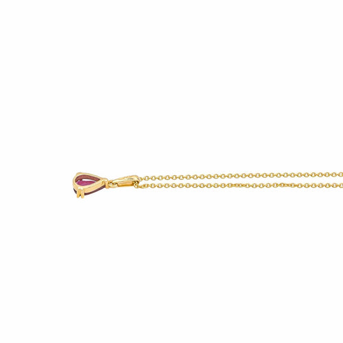 Collier Collier Or jaune Rubis 58 Facettes 4021227RV