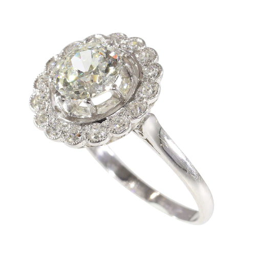 Bague 54 Liens éternels : la bague décorative en diamant des années 1920 58 Facettes 19157-0036