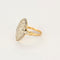 Bague 54 Bague Marquise Royale en or jaune, or blanc et diamants 58 Facettes LP1233/11