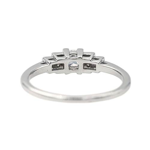 Bague  Solitaire Or blanc Diamant