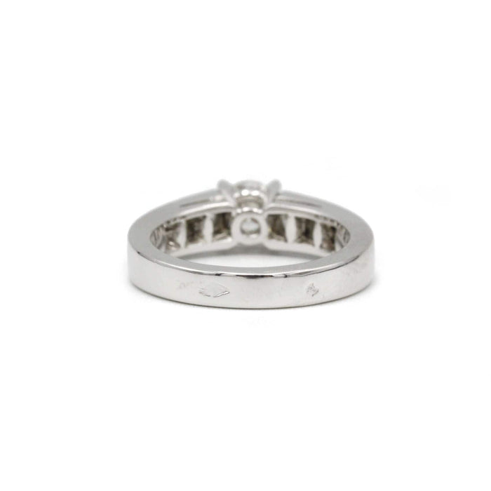 Bague 50 Bague platine et diamants 58 Facettes 220504R