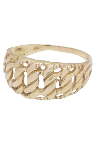 Bague 55 BAGUE MAILLE AMÉRICAINE 58 Facettes 086571