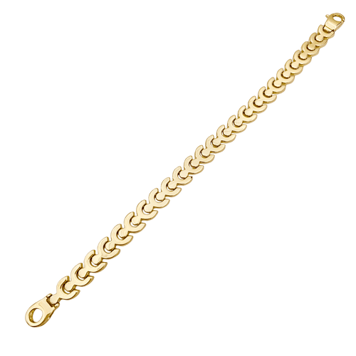 Bracelet Bracelet FRED, or jaune. 58 Facettes 34531