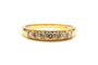 Bague 56 Bague contemporaine or jaune sertie de diamants (+-0.47ct) 58 Facettes 22544