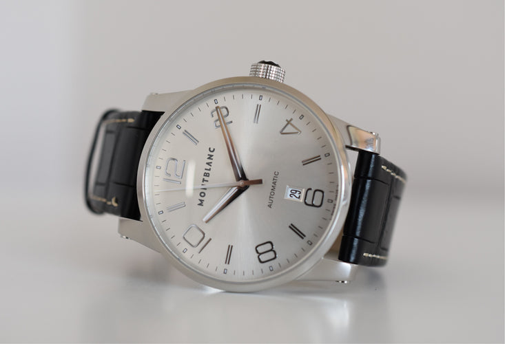 Montre MONTBLANC - Montre homme TimeWalker 2009 automatique, réf. 9675, full set exceptionnel 58 Facettes MON-100