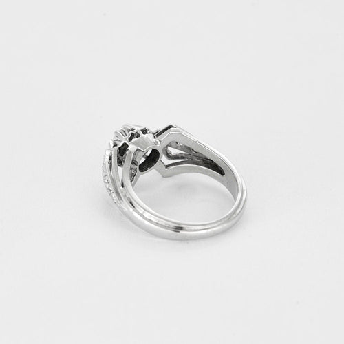 Bague 48 Solitaire en platine et diamant 58 Facettes LP1232/12