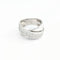 Bague 52 Bague en or blanc et diamants 58 Facettes 31893