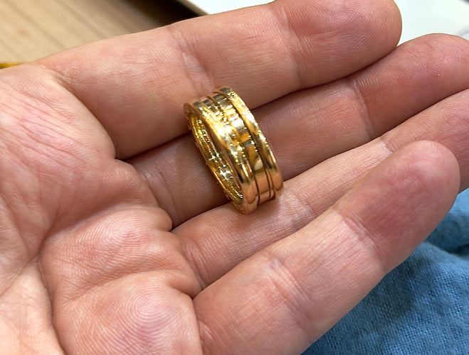 Bague 60 Bague Bulgari B-Zero1 en or jaune 10,22 gr 58 Facettes