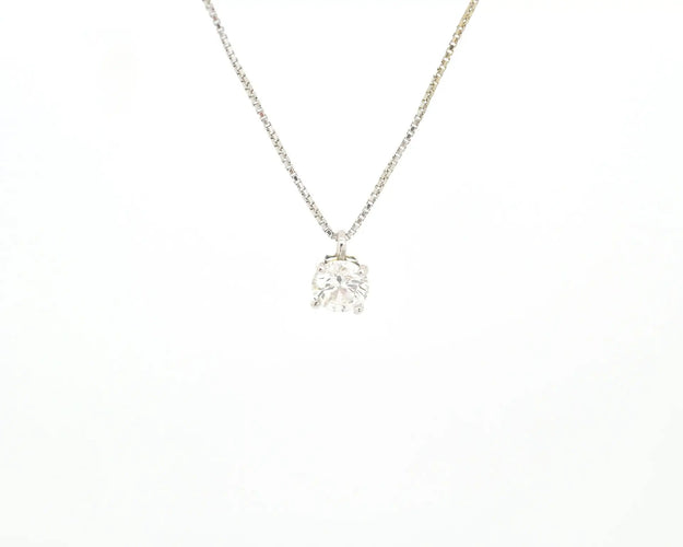 Collier Collier à point lumineux Ct 0,19 58 Facettes 12729