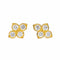 Boucles d'oreilles Cartier Boucles d'oreilles Puces Hindu Or jaune Diamant 58 Facettes 4648546RV