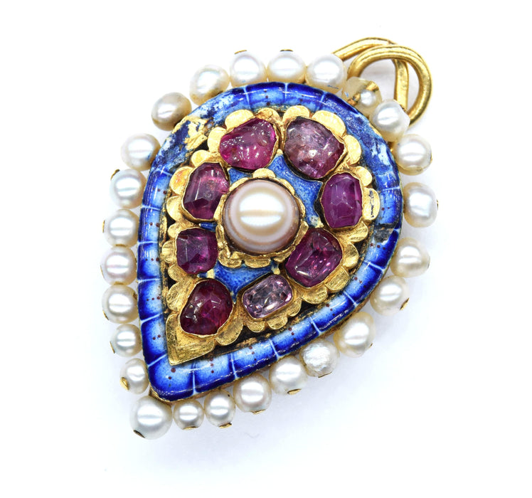 Pendentif Pendentif or jaune perles 58 Facettes