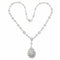 Collier Collier en or blanc & diamants 58 Facettes