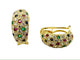 Boucles d'oreilles Boucles d'oreilles vintages or, diamants, rubis, saphirs et émeraudes 58 Facettes