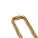 Necklace Braided mesh necklace Yellow gold 58 Facettes 240115R