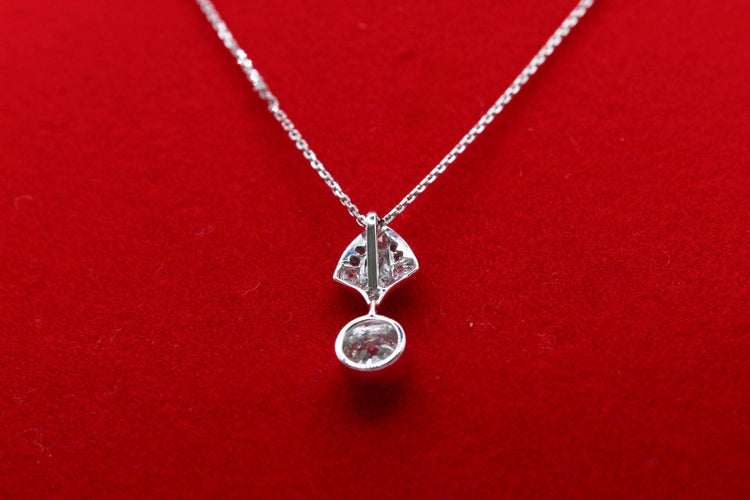 Pendentif Pendentif platine diamants vers 1925 58 Facettes 240658