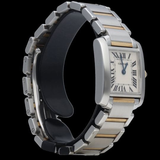 Montre Cartier Montre Tank Francaise Pm 58 Facettes MT40800