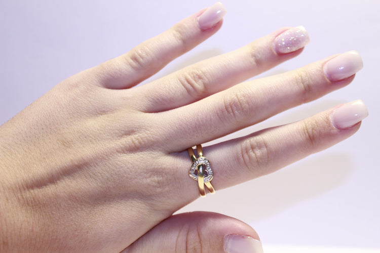 Bague 60 Bague Coeur Diamants 58 Facettes