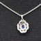 Pendentif Pendentif saphirs diamants or b 750 58 Facettes