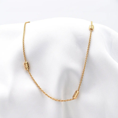 Collana Bulgari Parentesi in oro giallo 58 Facettes 16881