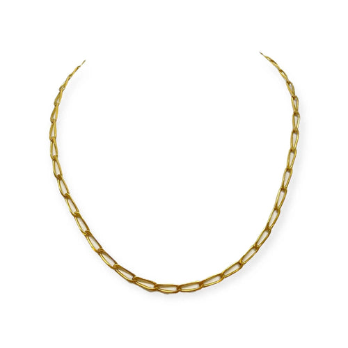 Collier Collier chaîne maille cheval or jaune 58 Facettes 330071718