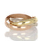 Bague 52 CARTIER - Bague - Trinity - Or blanc 18 carats, Or jaune, Or rose 58 Facettes