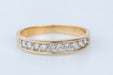 Ring 50 18k yellow gold ring 58 Facettes ALLDCC867