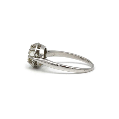 Bague 51 Solitaire - Or, Platine et diamant 58 Facettes 230058SP