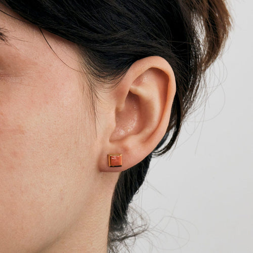 Boucles d'oreilles Boucles d'oreilles corail or jaune 58 Facettes