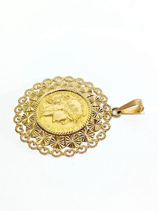 Pendentif Pendentif Louis d'or 58 Facettes