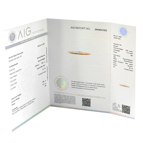 Bracelet Bracelet Rivière de Diamants 58 Facettes LP992/13