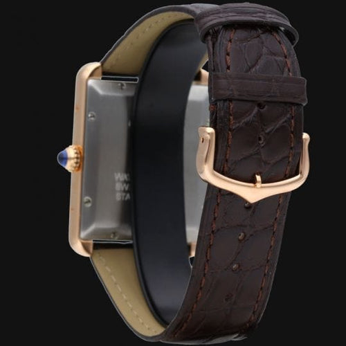 Montre Cartier Montre Tank Solo Xl 58 Facettes MT43617