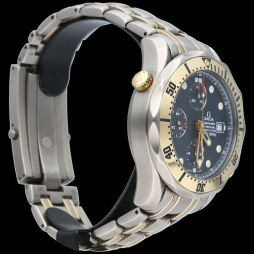 Omega Montre Seamaster 300M Chronograph Titanium  / Or Jaune 18K