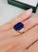 Bague 54 Bague trois ors lapis-lazuli 58 Facettes 591