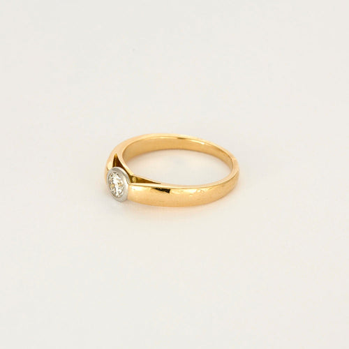 Bague 59 Bague Solitaire Diamant 0.40ct 58 Facettes LP1239/12