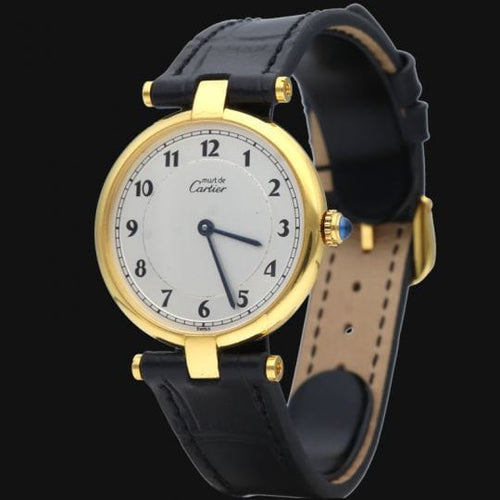 Montre Cartier Montre Must De Cartier Vermeil 58 Facettes MT41219