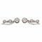 Boucles d'oreilles Boucles d'oreilles Dormeuses Or blanc Diamant 58 Facettes 2960964CN