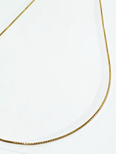 Collier Chaîne en or maille vénitienne 58 Facettes