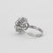 Bague 53 BAGUE MARGUERITE DIAMANTS EN PLATINE 58 Facettes
