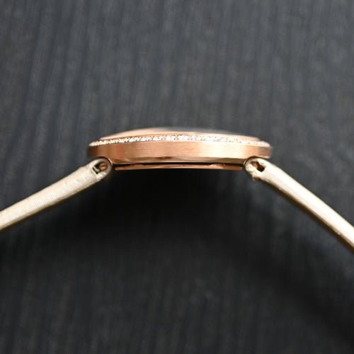 Cartier Baignoire Rose Gold Diamonds