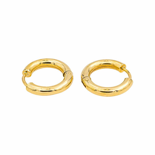 Boucles d'oreilles Boucles d'oreilles Créoles  Or jaune 58 Facettes 4815850CN