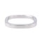 Bague 45 Dinh Van Bague Alliance Carrée Or blanc 58 Facettes 4061239CN