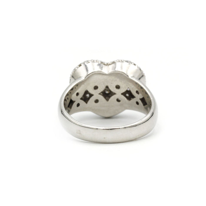 Bague - Platine et Diamants